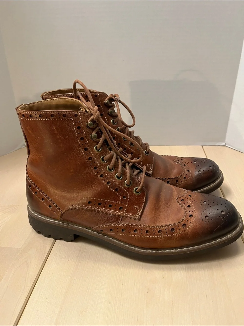 Clarks very gently